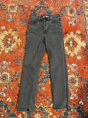 Everlane High Rise Slim Straight Cigarette Jean size 27 regular